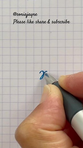 How to Write Lowercase Cursive “x” | Cursive Alphabet Practice
