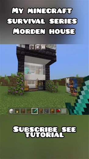 Modern Minecraft House Tour 🏡✨ #shorts #minecraft