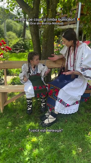 Ever wondered what traditional clothing and dialect sound like in Bistrița-Năsăud? From intricate embroidery to unique words that carry centuries of culture, Bistrița’s got it all! Who would you wear these with? Or imagine hearing someone speak this way—could you keep up? @Anda Horoba 🎥 #Romania #tradition #BistritaNasaud #foryou #fyp #culture