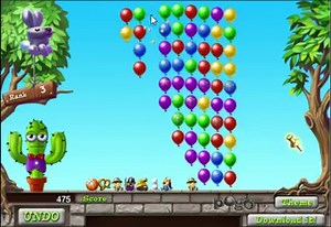 Here's a video showing me popping every balloon in Poppit! Have you done it? PS: The "undo" button is your friend! | BadgeHungry Pogo Fans