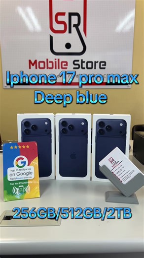 iPhone 17 Pro Max Deep Blue Unboxing & Price