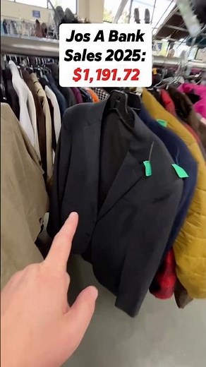 $7 Thrift Find → $75 in sales! (Some Jos. A. Bank STILL sells)