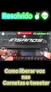 How to configure RCA output to output voice or bass only on a Pioneer CD player radio with no mid...