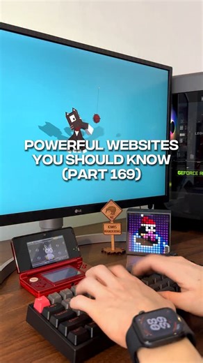 Beast Tech on Instagram: "Powerful websites you should know (part 169) summon virtual pets to decorate your desktop #desktop #pets #computer"