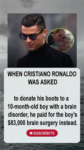 Cristiano Ronaldo's Incredible Act of Kindness ❤️ The Story Everyone Should Know #shorts