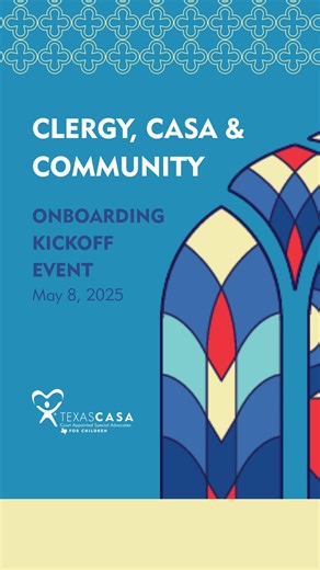 Today was an inspiring day for new and existing local CASA programs participating in Texas CASA's Clergy, CASA & Community (CCC) initiative! Our 2025 onboarding kickoff took place in Round Rock, Texas, where staff and faith leaders of all backgrounds were united by their call to advocate for children and families. 🌟🙏 Our goal with CCC is to see communities and clergy leaders come together to live out their faith and be a voice for the children who need them, and to develop a rich network that 