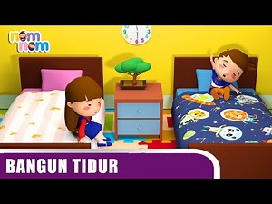 Bangun Tidur - Lagu Anak Populer - Indonesian Kid Song - 3D Animation