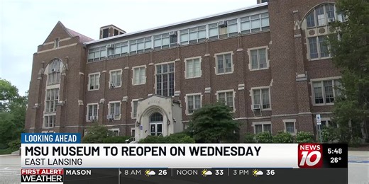 Michigan State University museum reopens Wednesday after major renovation