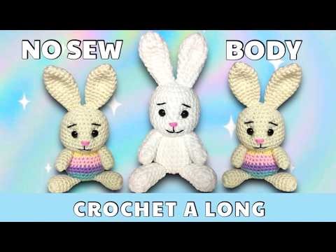 CROCHET BUNNY EASTER EGG RABBIT AMIGURUMI