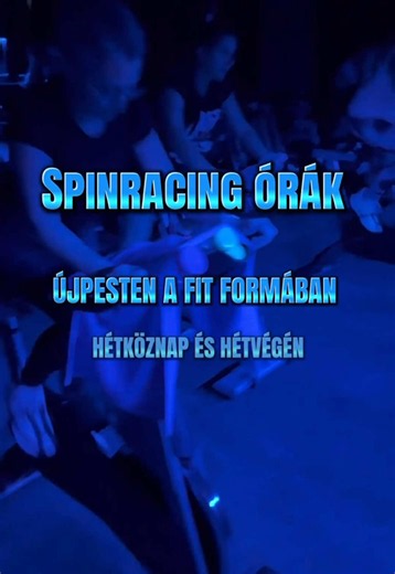 SpinRacing Órák: A Parti Jellegű Cardio Edzés, Amire Vágytál!
