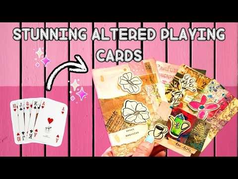My Simple Formula for Effortless Altered Playing Cards (Stunning Collage Results!)