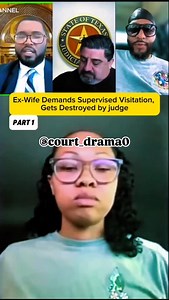 Ex-Wife Demands Supervised Visitation, Gets Destroyed by judge Part.1 #trending #court #fyp #viral #childsupport #fypシ゚viral #judge #law #foryou #lawyer #usa #drama #dad #mom #usa | Court Drama