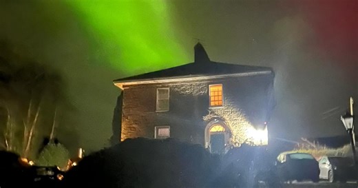 Northern Lights visible in parts of Ireland due to powerful storm
