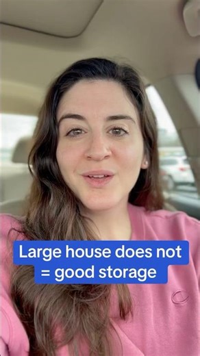 Does a bigger house solve storage problems?