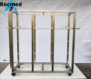 [Hot Item] Crematorium Mortuary Mirror 304 Stainless Steel Mortuary Body Storage Rack Cadaver Shelf with Trays/Stainless Steel Morgue Cadaver Shelf Corpse Storage Rack