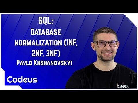 SQL: Database normalization 1NF, 2NF, 3NF