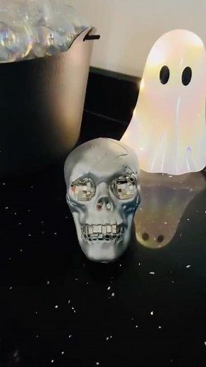 DIY Halloween Skull Idea