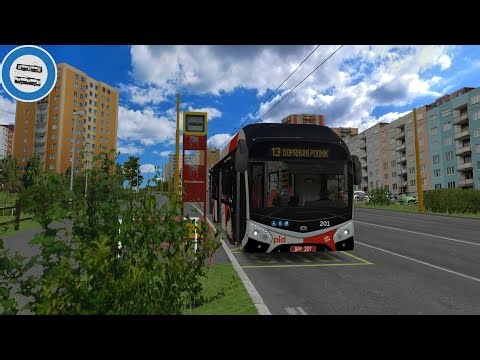 Simt #35; Zátahová linka 13 s trolejbusem SOR TNS 12