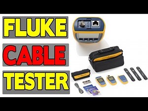 Fluke Networks MS2 FTK MicroScanner2 Network Cable Tester and Fiber Tester