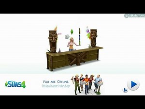 The Sims 4 Main Menu (Sept 2014 - April 2015)
