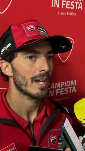 Bagnaia: "This season really put me to the test." #motogp