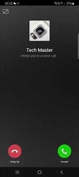 Samsung S21+ WeChat Incoming Call Screen (One UI 3.1, Android 11)