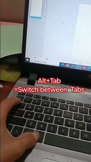 Alt+Tab=Switch between Tabs #Shortcut keys #laptop #computer