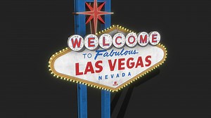 Las Vegas Sign - 3D model by kanistra