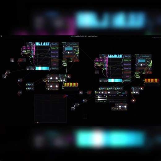 🧠Autechre VI Scose Poise Style Sequencer Patch👾 #short #bitwig #idm