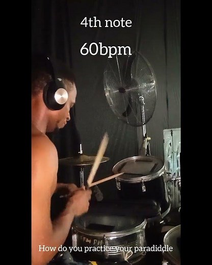 best way to practice the paradidle