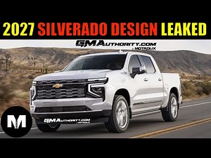 Next-Gen 2027 Silverado 1500 Revealed In Design Patents
