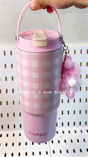 Cute Pinky Tumbler for Stylish Drinkware
