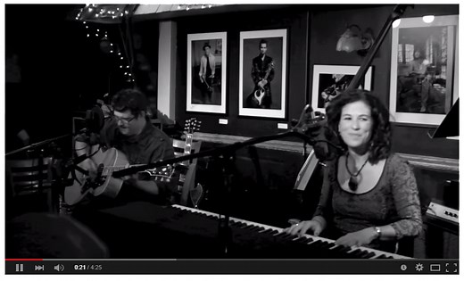 Anna Wilson and songwriter Monty Powell in Concert at Villa Maria