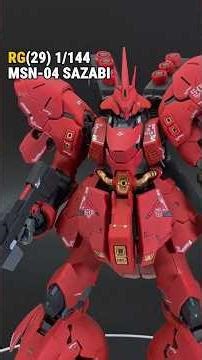 RG Sazabi | RG サザビー | RG사자비 #gundam #gunpla #sazabi