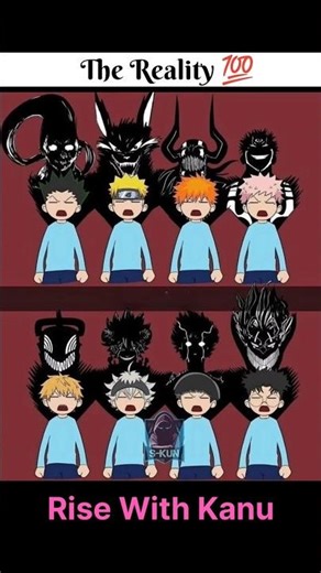 "When Chibi Characters Hide MONSTERS Behind Them""Naruto, Ichigo, Yuji & More