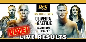 UFC 274 live results: Oliveira vs. Gaethje and Namajunas vs. Esparza