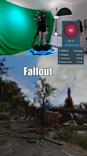 136K views · 459 reactions | running across all of Fallout #gaming #fallout #videogames #vr #video | GingasVR | Facebook