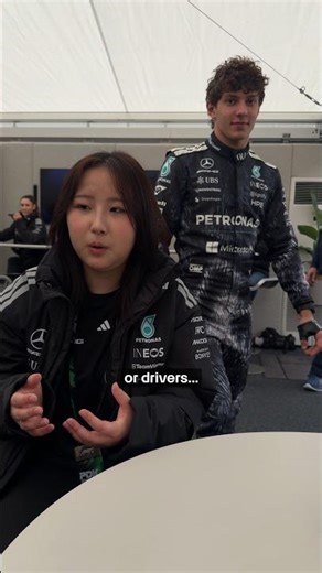 We gave a Japanese superfan a once in a lifetime weekend #MercedesAMGF1 #KimiAntonelli
