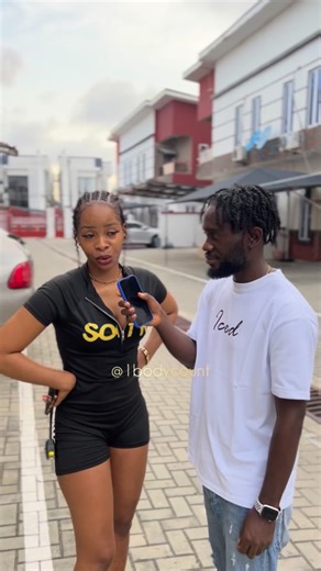 1bodycount on Instagram: "I enjoy it from the back @smile_thedj #Funnyinterview #streetinterview #publicinterview"