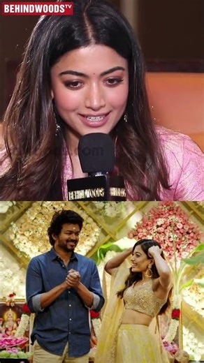 'Vijay Sir நான் உங்க பெரிய Fan" ❤️ Rashmika Throwback