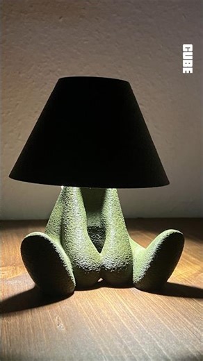 3D Printed Loopy Lamp