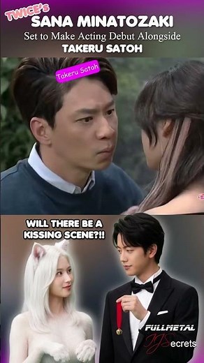 TWICE's SANA MINATOZAKI Set to Make Acting Debut Alongside TAKERU SATOH