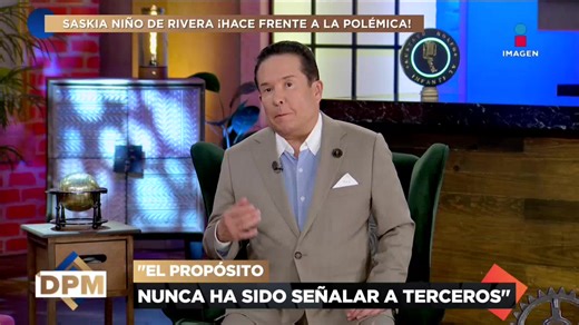 Saskia Niño de Rivera hace FRENTE a la polémica por Carmen Salinas #DePrimeraManoTV👌 de lunes a viernes 3 pm por el 3.1 de #ImagenTelevisión: imagentv.com/en-vivo | De Primera Mano