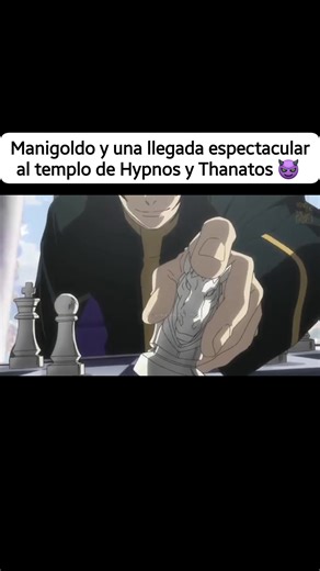 Los huevos de Manigoldo y una entrada espectacular al templo de los dioses Hypnos y Thanatos. Sin dudas el valor del caballero de Cáncer era tremendo Extracto: Saint Seiya The Lost Canvas #SaintSeiya #caballerosdelzodiaco | Caballeros del Zodiaco Forever