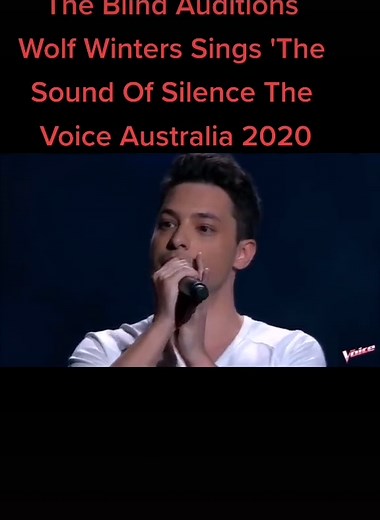 Wolf Winters Sings 'The Sound Of Silence' on The Voice