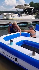 Who knew getting out of an inflatable raft could be so difficult? 😂 | VT