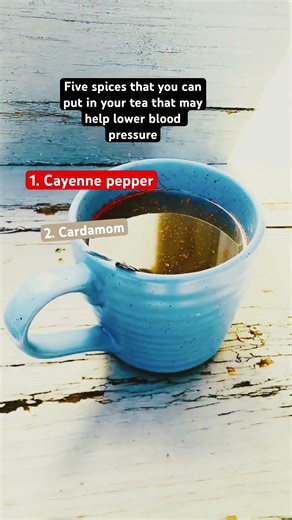 5 spices you can put in tea that may help lower blood pressure #fyp #teas #spices #highbloodpressure