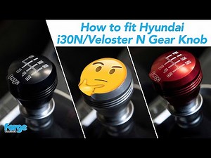 How do you replace the gear knob of the Hyundai I30?