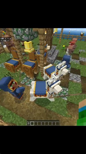 行商人がスポーンする瞬間【マインクラフト】#minecraft #shorts