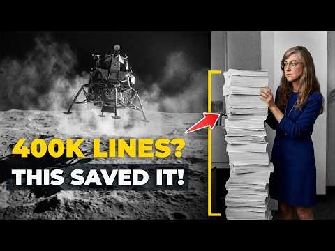 The Software Glitch That Almost Killed Apollo 11 (And How It Saved It)